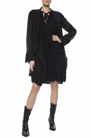 Sheer coat with vest effect, zdjęcie 2 Sheer coat with vest effect od Ann Demeulemeester